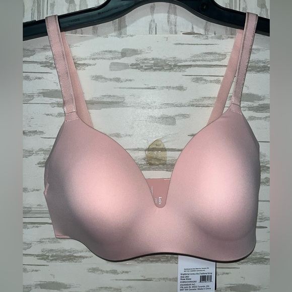 KNIX WingWoman Contour Wireless Bra Size 28D Traditional Size Rose Water NWT - Picture 1 of 4